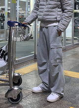 ネードワンミルウェアワイドカーゴトレーニングパンツ