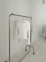 ボタン長袖Tシャツ (2 colors)