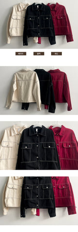 Dattistich Hem String Cotton Jacket