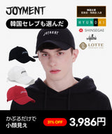 ジョイメントCOTTON FONT-02 ロゴ キャップ [3カラー]