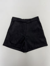 スエード裏起毛ショートパンツ