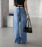 Celeb Long Wide Jeans