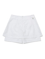GIANT RIBBON SKIRT PANTS(WHITE)