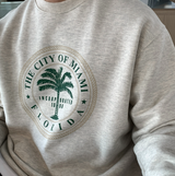 Foton Florida Print Over Sweatshirt
