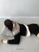 Nordic Jacquard Round Knitwear