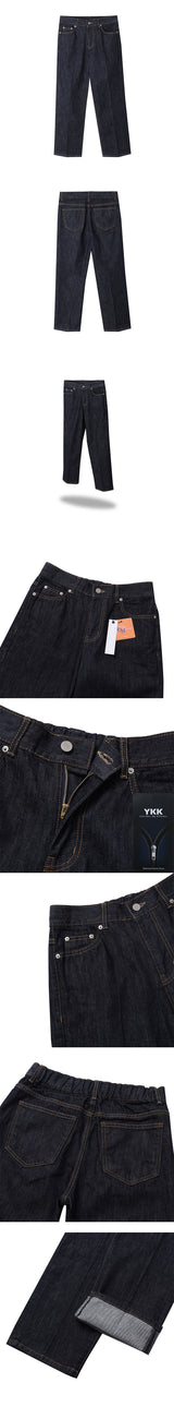 [4SEASON] Low regular denim pants(S-XL)