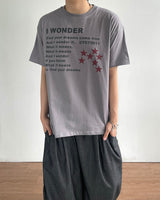 ワンダープリントショートスリーブTシャツ