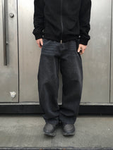 セズティーンウォッシュワイドデニムパンツ 3C