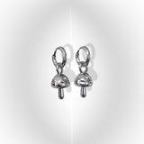 muchroom ring earring