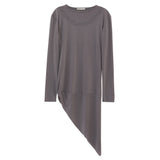 double neck long sleeve (purple)