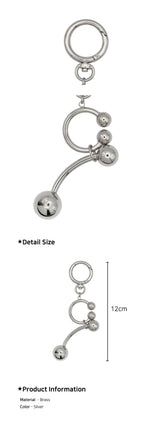 Pierce Hook Keyring