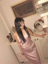 LUNA SATIN CAMI TOP (WHITE, PINK 2COLORS!)