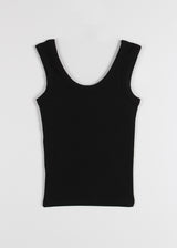 EYELET RIB SLEEVELESS