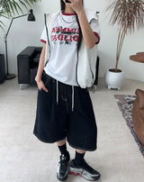 ホリデーリンガーショートスリーブTシャツ