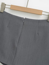 Della Side Slit Skort