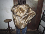 Hoodie fox fur-JK (Brown)