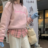 ラブブラッシュドスウェットシャツmtm