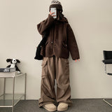 Doven Fleece Cargo String Pants