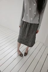 ribbon flat shoes
