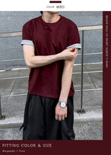 ベルディンロールアップショートスリーブTシャツ