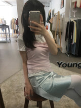 ルダーフローラルシアードTシャツ(3color)