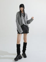 Damage Mohair Knit