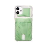 Pocket phone case [Green bedding]