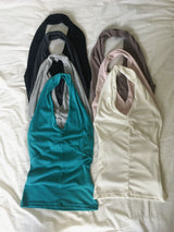 Cherom Slim-Fit Halter Neck Sleeveless Top