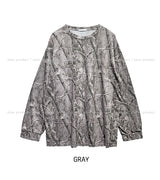 Treez Real Pattern Loose Fit Long Sleeve
