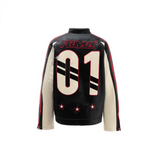 IN STOCK | PADDED MOTO JACKET – BLACK