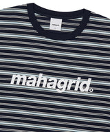 STRIPE BASIC LOGO TEE_NAVY