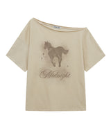 horse t (beige)