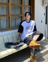No.0791 MAFE ラグランハーフTシャツ