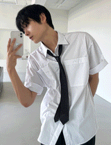 Luite ツーポケット半袖シャツ