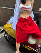 ユニセックスカーゴハーフパンツ