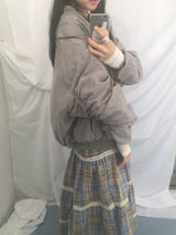 Texture Shirring Jumper