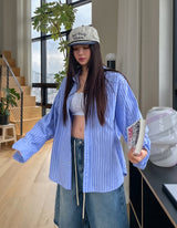 Coolia Stripe Overfit Shirt