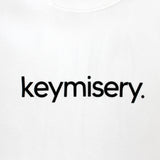 Keymisery Small Logo T-shirt (White)