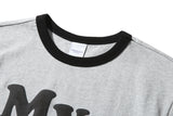 Fragile Heart Ringer Tee (Gray)