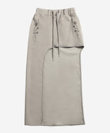 ローズカットアウトスカート #ベージュ (FLEECE LINED)
