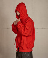 Crusades hood zip _ Red 