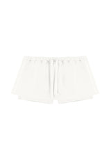[ Pre-order ] ベーシックロゴローライズスウェットスカート White