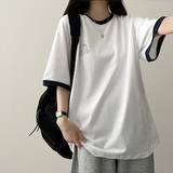 セリーヌカラーボクシーフィット半袖Tシャツ