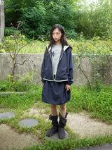 OVERSIZED HOODIE JUMPER (NAVY)