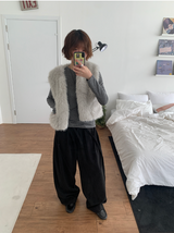 ビオリピンタックバルーンスラックスパンツ（2c）