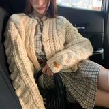 Handmade Grandma Knitting Cardigan - cd