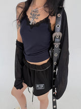 SHIRRING BOLERO