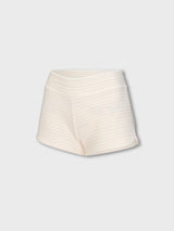 Stripe Curved Slit Shorts(PINK)