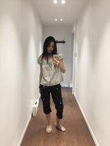French puff blouse (3color)
