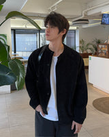Ribbed Corduroy Knit Cardigan(Cream)